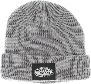 The Heated Wheel Oval BEANIE Grey