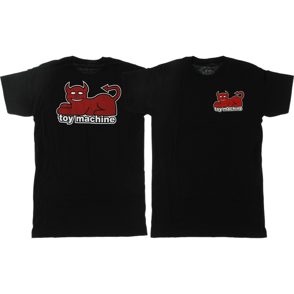 Toy Machine Devil Cat T-Shirt - Black