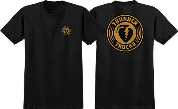 Thunder Charged Grenade T-Shirt - Size: SMALL Black/Gld