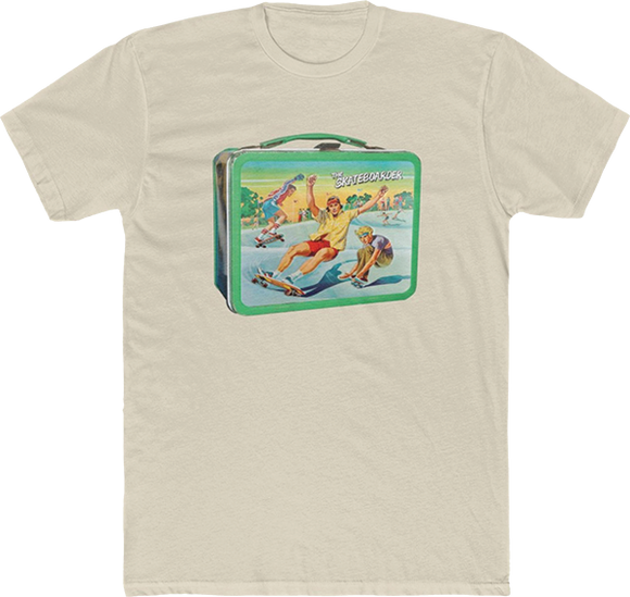 45rpm Lunch Box T-Shirt - Size: SMALL Tan