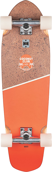 Globe Big Blazer Complete Skateboard -9.12x32 Coconut/Mandarin 