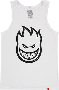 Spitfire Bighead Tank Top Size: SMALL White/Black