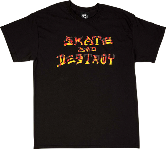 Thrasher Sad Bbq T-Shirt - Size: SMALL Black