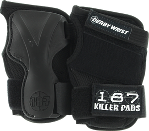 187 Derby Wrist Guard M-Black  