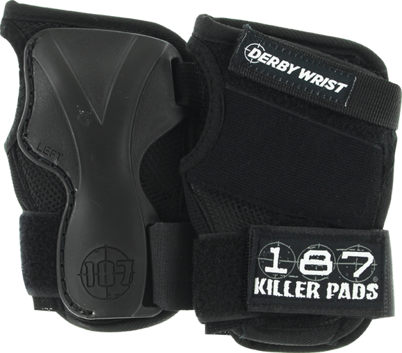 187 Derby Wrist Guard M-Black  