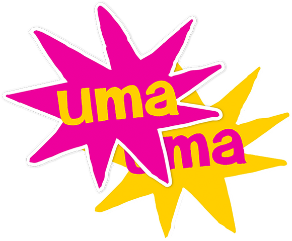 UMA BURST BIG STICKER 6