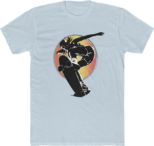 45rpm Peralta T-Shirt - Size: SMALL Light Blue