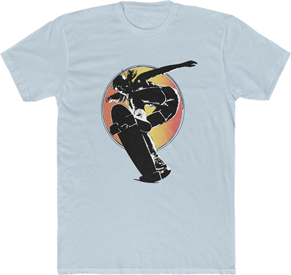 45rpm Peralta T-Shirt - Size: SMALL Light Blue