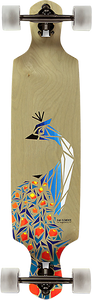 San Clemente Birds Of Paradise Drop Through Complete Skateboard -8.5x36 