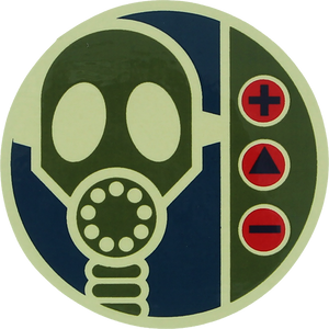 Alien Workshop Gas Mask Decal Single