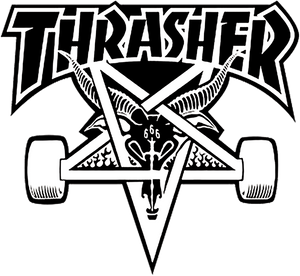 Thrasher Skategoat Decal Single Assorted Colors