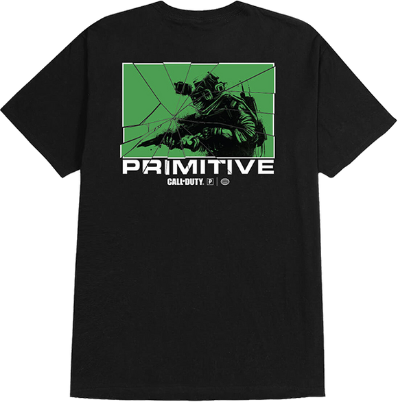 Primitive Alpha T-Shirt - Size: X-LARGE Black