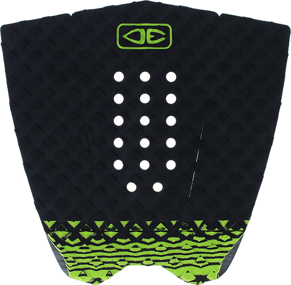 O&E Ocean & Earth Simple Jack Hybrid Wide Tail Pad Black/Lime