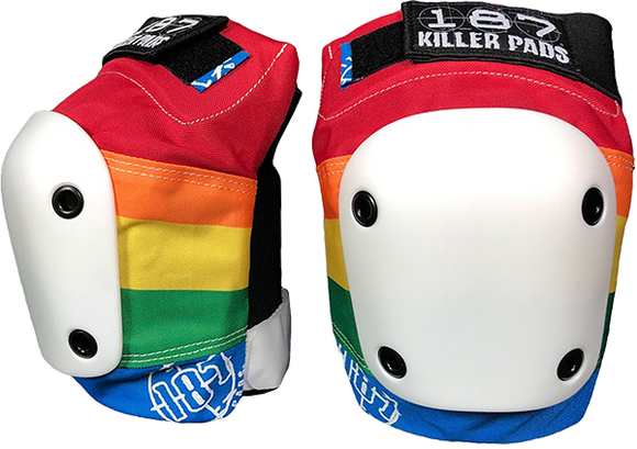 187 Slim Knee Pads S-Rainbow 