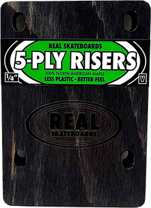 Real Wooden Risers Set 5Ply 1/4" Venture 1 Single Piece