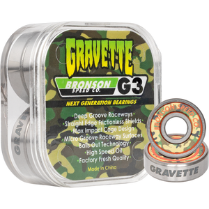 Bronson G3 David Gravette Bearings Single Set - 8 Pieces