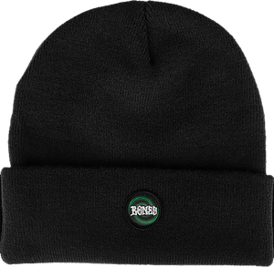 Bones Wheels Wheels Originals BEANIE Black/Green