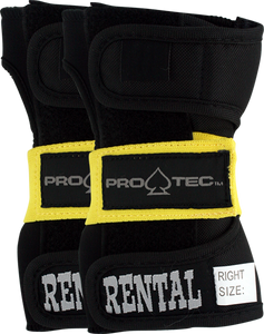 Protec Rental Wrist - Black/Yellow - BRAND NEW 100% ORIGINAL