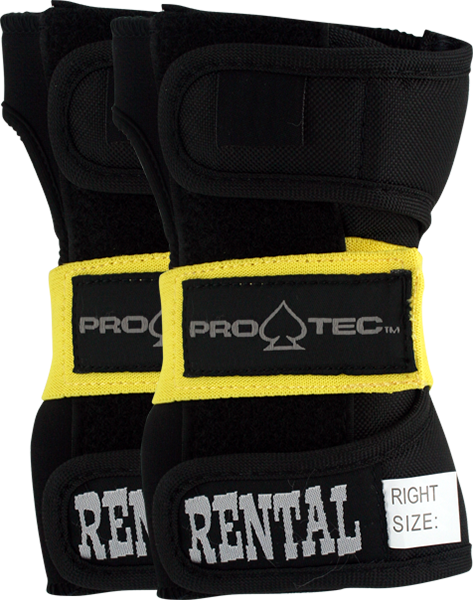 Protec Rental Wrist - Black/Yellow - BRAND NEW 100% ORIGINAL