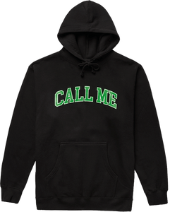 Call Me 917 Call Me Hooded Sweatshirt - LARGE Black