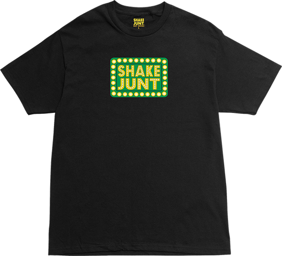 Shake Junt Box Logo T-Shirt - Size: SMALL Black