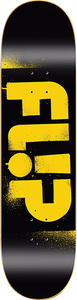 Flip Odyssey Stencil Skateboard Deck -8.25 Yellow DECK ONLY