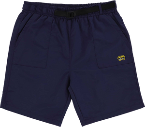 Krooked Eyes Nylon Short X-Large Navy/Yellow