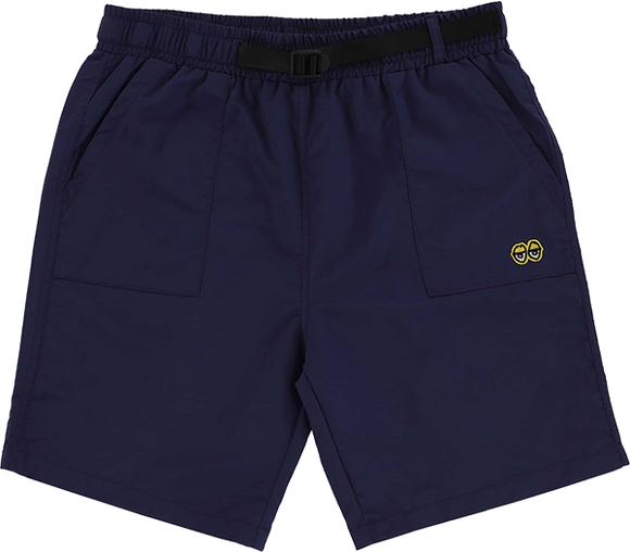 Krooked Eyes Nylon Short X-Large Navy/Yellow