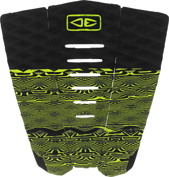 O&E Ocean & Earth Blazed 3 PIECE Tail Pad Lime Green