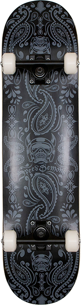 Speed Demons Bandana Complete Skateboard -8.25 Black/Black 