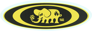 BLL OVAL ELEPHANT DECAL SINGLE ASST.