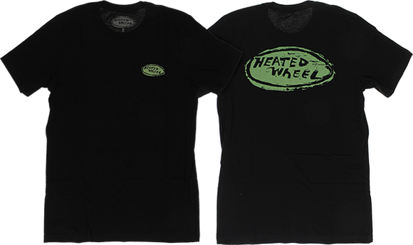 The Heated Wheel Oval Short Sleeve - MEDIUM - Black/Mint