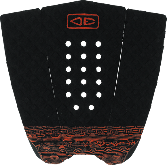 O&E Ocean & Earth Simple Jack Hybrid Wide Tail Pad Black/Orange