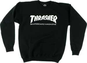 Thrasher Skate Mag Crew Sweatshirt - MEDIUM Black