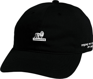 Primitive Trenchtown Skate Skate HAT - Adjustable Black  