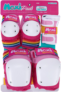 187 6-Pack Pad Set Xs-Moxi Pink 