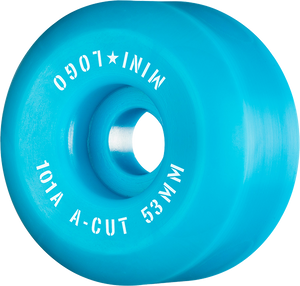 Ml A-Cut 53mm 101a Blue  Skateboard Wheels (Set of 4)