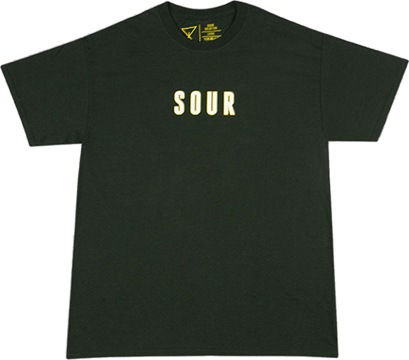 Sour Sour Army T-Shirt - Size: LARGE Forest Green