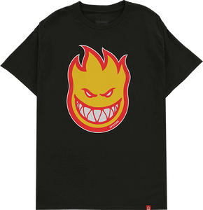 Spitfire Bighead Fill T-Shirt - Size: MEDIUM Forest/Gold/Red