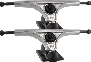 Slant Inverted Truck 180mm Raw/Black Skateboard Trucks (Set of 2)