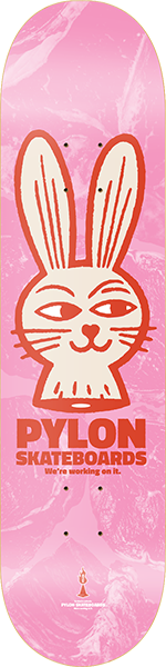 Pylon Bunny Meat Skateboard Deck -8.0 DECK ONLY