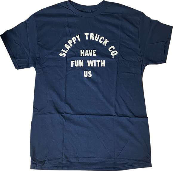 Slappy Have Fun T-Shirt - Size: X-LARGE Navy