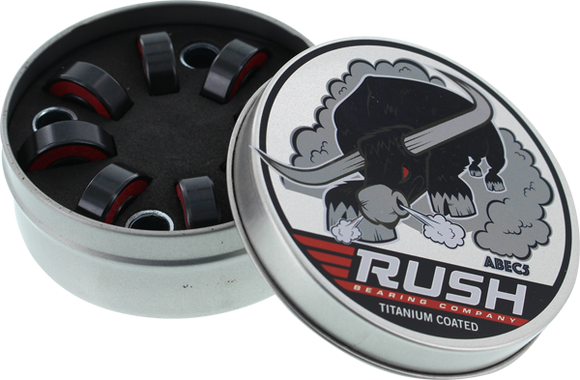 Rush (Tins) Abec-5 Bearings W/Spacers 