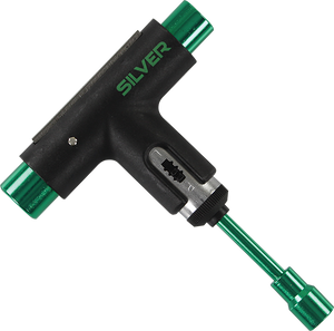 Silver Tool Black/Green