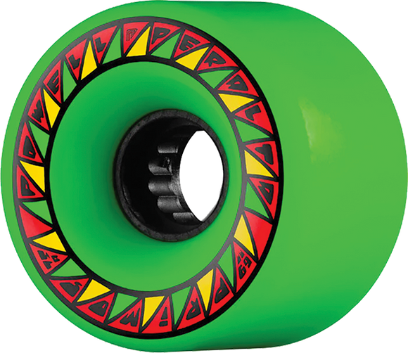 Powell Peralta Ssf Primo 69mm 75a Green Longboard Wheels (Set of 4)