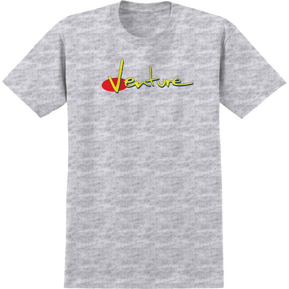 Venture 90s T-Shirt - Ash Heather