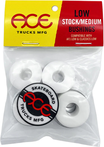 Ace Low Std/Stock Bushings Kit 91a/86a White 2pr