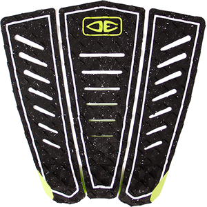 O&E Ocean & Earth Kanoa Signature 3 PIECE Tail Pad Black/Lime