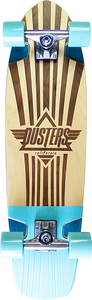 Dusters Keen Retro Frame Crusier Complete Skateboard -31 Teal  