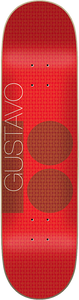 Plan B Gustavo Varnish Skateboard Deck -7.87 DECK ONLY